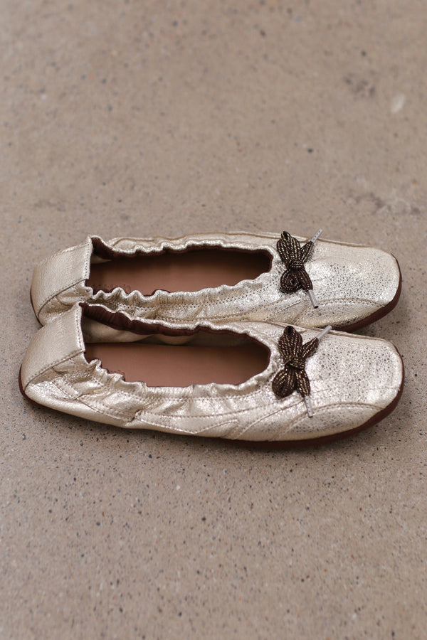 untitlab ballet shoes UTB-UN0802102-JIN gold (UN0802101)